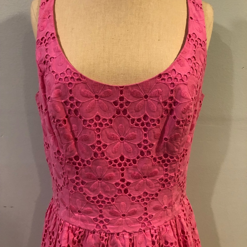 Lilly Pulitzer Pink Calhoun Charleston Sleeveless Dress - Picture 3 of 5